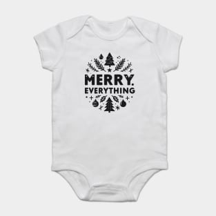 Merry Everything Baby Bodysuit
